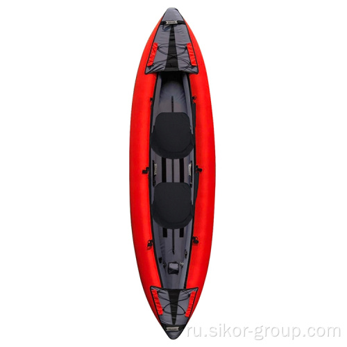 Pop Propel Kayak Sea Kayak Cina сидит внутри каяка